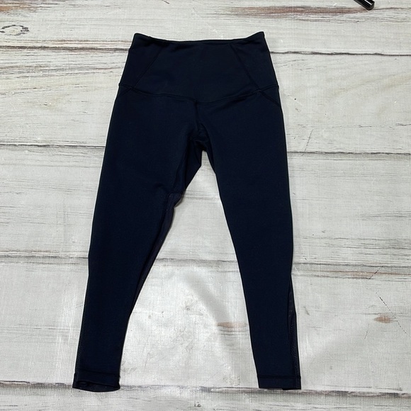 Zella Pants - Zella Leggings Capris Crops Athletic Yoga Mesh Black Size XS